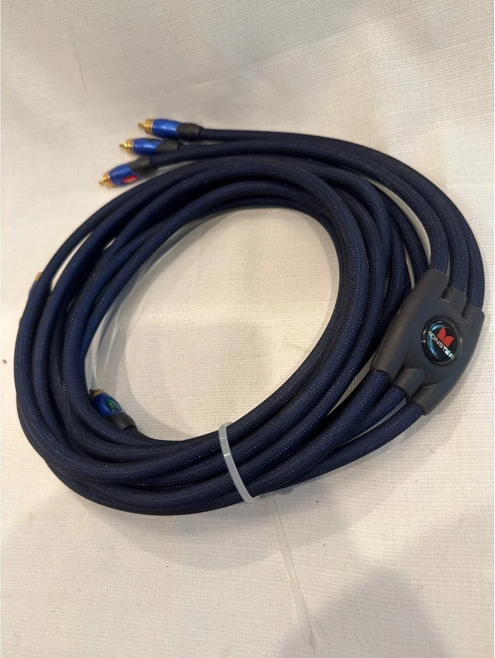 Monster THX Certified RCA Audio Cables - High-Quality 3-Pair Set